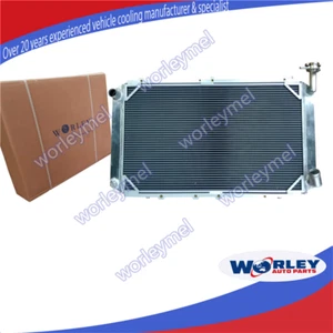Aluminum Radiator for GQ PATROL Y60 4.2L Petrol TB42S TB42E 1987-1997 MT 44mm - Picture 1 of 4