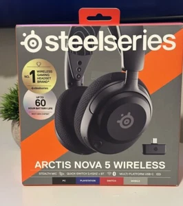Arctis Nova 5 Wireless Multi-System Gaming Headset — Neodymium Magnetic Drive... - Picture 1 of 3