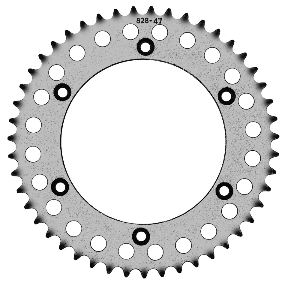 Piñón trasero Suzuki RM465 (1981-1982) 47t - acero, ref: 828-47, de stock Foto 1 de 1