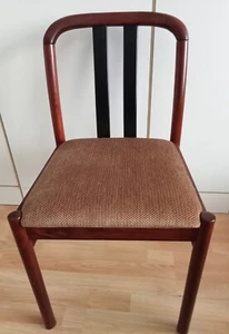 Stuhl Esszimmerstuhl Chair Teak Skandinavisch Mid Century 60er Holz dinnig chair - Bild 1 von 22