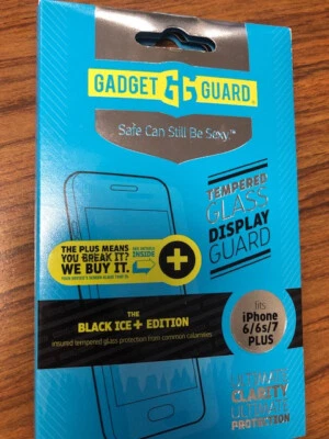 Gadget Guard Black Ice+ Screen Protector for iPhone 6/6s/7plus - Image 1 of 3