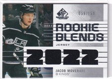 2022-23 UD SP GAME USED ROOKIE BLENDS JERSEY KINGS - JACOB MOVERARE /150