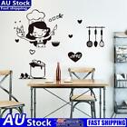 Lovely Chef Wall Stickers Waterproof Removable Switch Decal Kitchen Decor