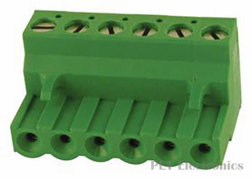 TE CONNECTIVITY / AMP    796634-6    Pluggable Terminal Block, 6, 300 V, 15 A, 5 - Image 1 of 1