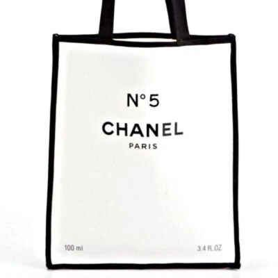 NEW CHANEL Factory N°5 100th Anniversary Canvas Tote Limited Edition Large - Image 1 of 4