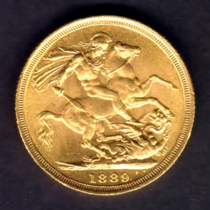 Australia. 1889 Sydney, Jubilee Head - Sovereign.. Full Lustre.. BU - Imagen 1 de 2