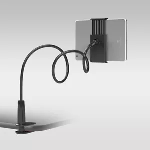 360° Halterung Tisch & Bett Schwanenhals Halter Ständer Lazy Phone Desktop Handy - Bild 1 von 17