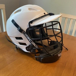 Cascade Lacrosse Helmet White XS Official MLL Complete Clean Extra Small Adult  - Picture 1 of 7