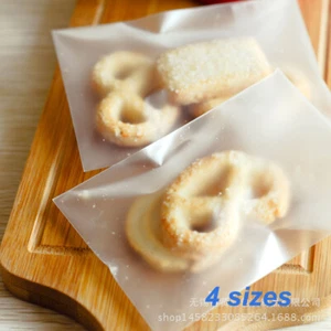 Plain Matte Sled Lollie Bags frosted self-adhesive cellophane plastic cello bulk - Picture 1 of 8