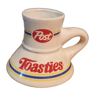 Tazza da caffè vintage tazza post toast ceramica da viaggio senza fuoriuscita pubblicità cereali - Foto 1 di 6
