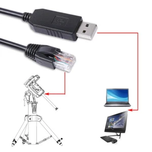do Skywatcher HEQ5 Pro EQ6R AZ-EQ6 GT Mount to PC EQMOD EQDir Kabel sterujący - Zdjęcie 1 z 10