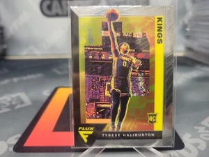2020-21 Panini Flux Tyrese Halliburton RC #203 Sacramento Kings - Foto 1 di 2