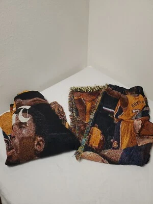 LA LAKERS Kobe Bryant Tapistry Sweat Suit Jacket And Pants Size M/L - Image 1 of 4