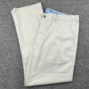 Tommy Bahama Pants Mens 35x30 Khaki Straight Chino Pockets Silk Golf Read Desc - Picture 1 of 24