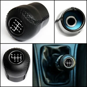 OPEL 6-GANG LEDER SCHALTKNAUF SIGNUM 2002-2008 VECTRA C CALIBRA 1992-1997 - Picture 1 of 6