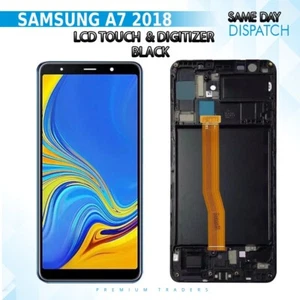 For Samsung Galaxy A7 2018 A750 LCD Display Touch Screen Digitizer & Frame - Picture 1 of 4