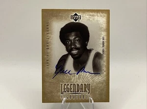 2001-02 UD Legends Earl Monroe Legendary Signatures Autograph #EM Knicks Auto - Picture 1 of 6