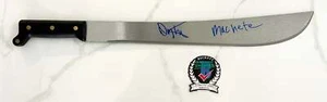 Machete firmato Danny Trejo Beckett BAS 2 COA - Foto 1 di 1