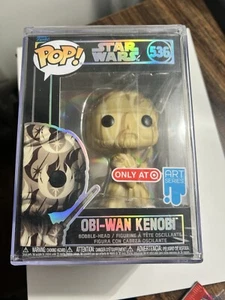 Funcko Pop! Obi-Wan Kenobi Art Series #536 (In A Protected Box Still Sealed!) - Picture 1 of 3