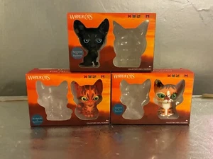 Warrior Cats vinyl figurines Squirrelflight Crowfeather Tawnypelt 3" in boxes - Picture 1 of 9