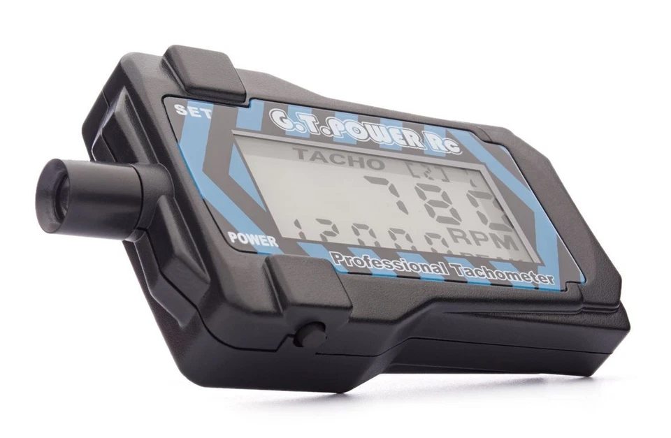 G.T. POWER RC Drehzahlmesser RPM Meter für 2-9 Blatt Prop bis max. 99.000 U/min GT.Power RC