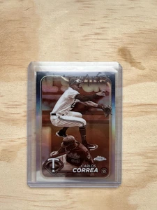 2024 Topps Chrome Carols Correa #156 Sepia Refractor - Bild 1 von 1