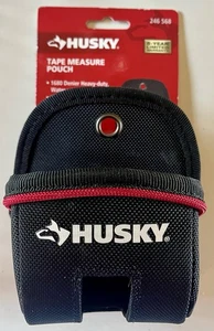 Husky Tape Measure Holder Pouch Belt Clip Up To 35ft Heavy Duty 246 568 NEW - Picture 1 of 3