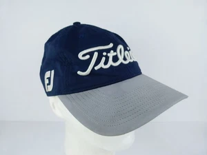 Titleist Adult One Size Footjoy Pro V1 Blue Adjustable Baseball Cap - Picture 1 of 10