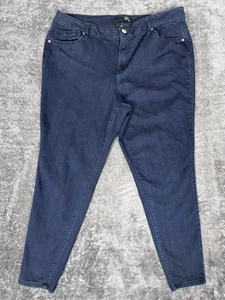 1822 Denim Jeans Damen 18W Dark Wash Skinny Stretch High Rise - Bild 1 von 11