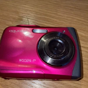 Cámara digital compacta Aquapix W1024-P 3M impermeable roja - Imagen 1 de 24