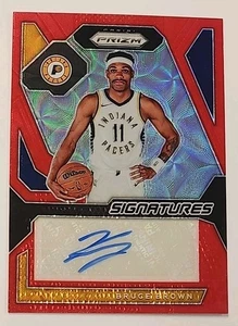 Bruce Brown 2023-24 Panini Prizm Signatures #SIG-BBI Choice Prizm /88 (AU) Auto - Bild 1 von 3