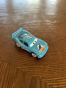 Disney Pixar Cars Bling Bling Silver Lightning McQueen Mattel Diecast Dinoco - Imagen 1 de 9