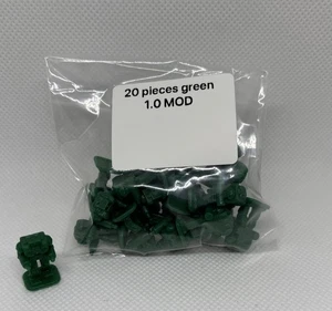Risk 2210 AD Original 1.0 Mod 20 Pieces Green Hasbro 2001 edition Excellent - Picture 1 of 1