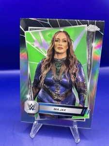 Nia Jax2025 Topps Chrome WWE Green Refractor - Picture 1 of 2