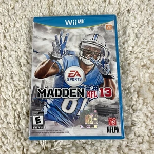 Madden NFL 13 (Nintendo Wii U, 2012) EA Sports Brand New Sealed - Picture 1 of 4