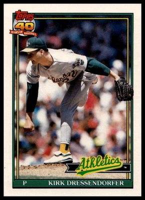 1991 Topps Traded #35T Kirk Dressendorfer - Image 1 of 2