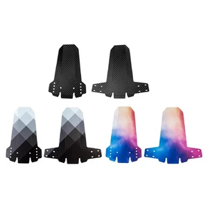 2x Bicycle Mudguards Outdoor Fat Tire Bikes Mud Guards Mountain Bike Fenders - Picture 1 of 19