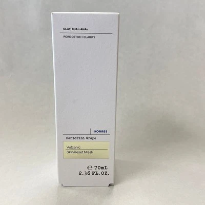 Máscara de restablecimiento de piel volcánica de uva Korres Santorini 70 ml 2,36 fl oz Foto 1 de 3