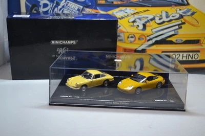MINICHAMPS - 1963/2003 PORSCHE 911  SET - 1/43 SCALE MODEL CAR 402 630311 - Image 1 of 4
