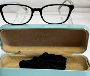 Tiffany & Co Eyeglasses Frame Only mod. TF 2094 8134 Tortoise Tiffany Blue Italy - Picture 1 of 13
