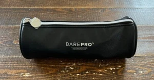 BARE MINERALS BAREPRO Makeup Cosmetic Soft Case Black Travel Bag Zip Across New - Picture 1 of 4