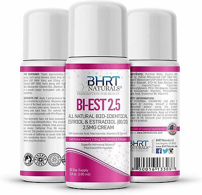 Bi-Estrogen Cream For Women Menopause Relief – Estriol And Estradiol Cream • 38.97€