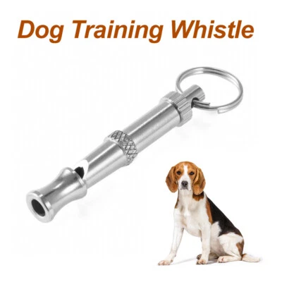 Pet Dog Puppy Training Whistle Obedience Ultrasonic Supersonic Adjustable Pitch - image 1 of 4