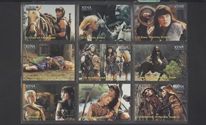 2001 Xena: Season 4 & 5 Complete Base Set (72/72) + Inserts B1