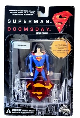 FIGURA DE ACCIÓN DC DIRECT SUPERMAN DOOMSDAY   Foto 1 de 4