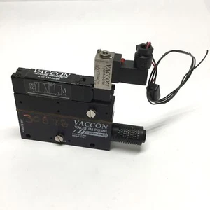 Bomba de vacío de soplado Vaccon VP61-60H FASTVAC Venturi hasta 28 pulgadas Hg con válvula 120 VCA - Imagen 1 de 6