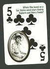 Audrey Hepburn Movie Film Star Actress Neat Playing Card #6Y5 War and Peace BHOF