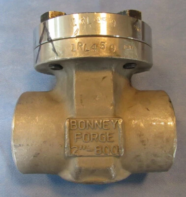 Bonney Forge 2" HL-68L-NACE Stainless Socket Weld Swing Check Valve 800 Series - Image 1 of 4