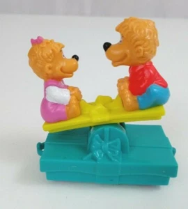 1994 Berenstain Bears On See-Saw McDonalds Happy Meal Toy #6 Train Piece - Picture 1 of 5