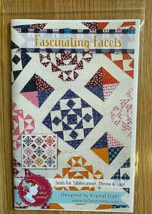 It's Sew Emma Quilt Pattern FASCINATING FACETS ISE-239 UPC# 672975236137 NEW - Picture 1 of 2
